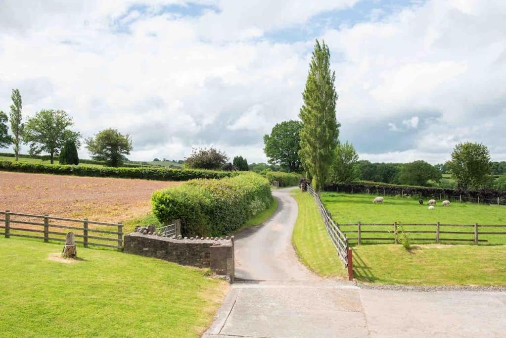 Willa Coed Farm-Hot Tub-Sleeps 12-Near Brecon Zewnętrze zdjęcie